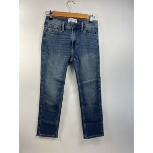 Abercrombie Kids‎ Skinny Jeans Kids Size 11/12 Short Blue 5 Pocket